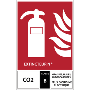 Extincteur CO2 - Classe B