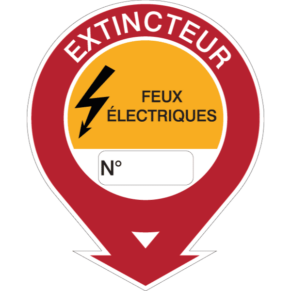 Extincteur Feux Électriques