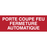 Panneau Porte Coupe-Feu Fermeture Automatique