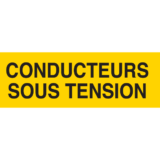 Panneau Conducteurs Sous Tension