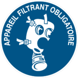 Panneau + Picto Appareil Filtrant Obligatoire