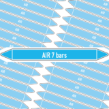 Marqueur Tuyauterie AIR 7 BARS