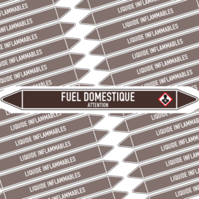 Marqueur Tuyauterie FUEL DOMESTIQUE