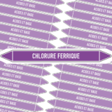Marqueur Tuyauterie CHLORURE FERRIQUE
