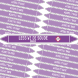 Marqueur Tuyauterie LESSIVE DE SOUDE