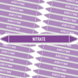 Marqueur Tuyauterie NITRATE