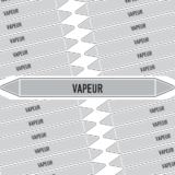 Marqueur Tuyauterie VAPEUR