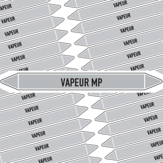 Marqueur Tuyauterie VAPEUR MP