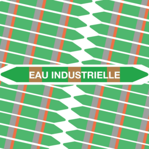 Marqueur Tuyauterie EAU INDUSTRIELLE