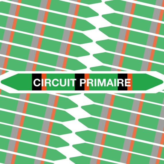 Marqueur Tuyauterie CIRCUIT PRIMAIRE