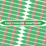 Marqueur Tuyauterie EAU CHAUDE SANITAIRE