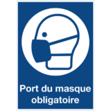 Panneau Port du Masque Obligatoire