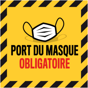 Panneau Port Du Masque Obligatoire