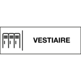 Pictogramme Vestiaire - Gamme Glossy