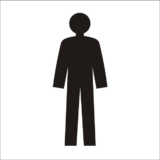 Pictogramme Toilettes Homme - Gamme Basic