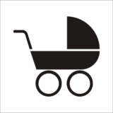 Pictogramme Poussette - Gamme Basic