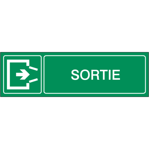 Pictogramme Sortie - Gamme Secure