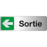 Pictogramme Sortie à Gauche - Gamme Simple
