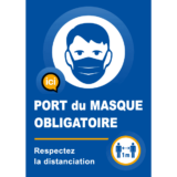 Panneau Port Du Masque Obligatoire