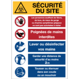 Panneau Sécurité Du Site