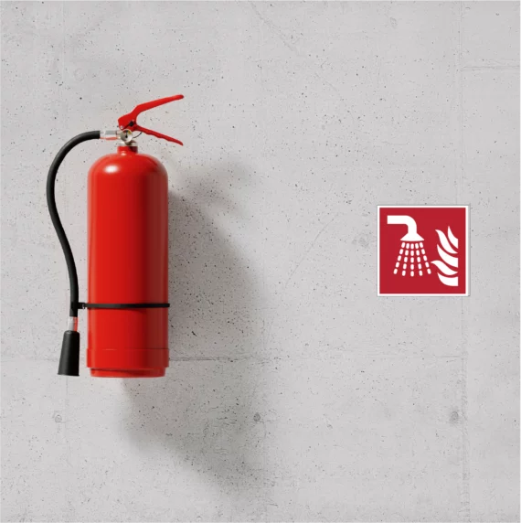 Panneau Picto Douche Incendie SI-0141
