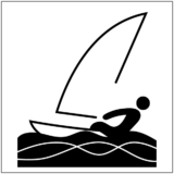 Pictogramme Planche à Voile - Gamme Sport