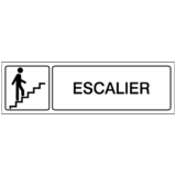 Étiquette Gravée Escalier