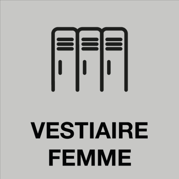 Étiquette Gravée Vestiaire Femme