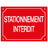 Panneau Stationnement Interdit