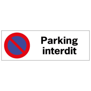 Panneau Parking Interdit