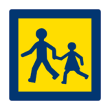 Panneau Attention Enfants