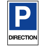 Panneau Parking Direction