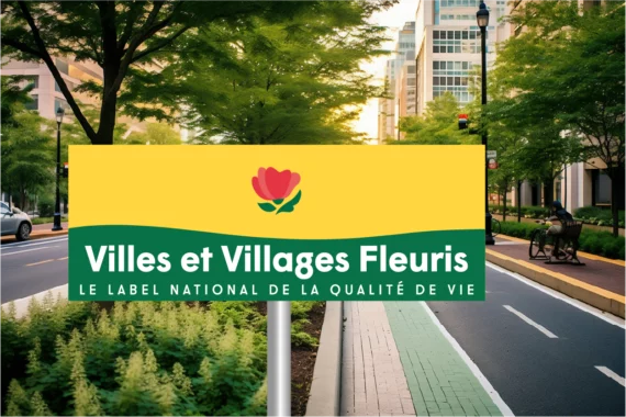 Panneau Villes et Villages Fleuris - 1 Fleur ROUT-0168