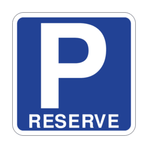 Panneau Parking Réservé