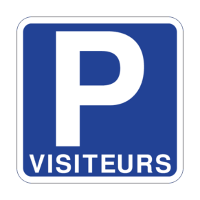 Panneau Parking Visiteurs