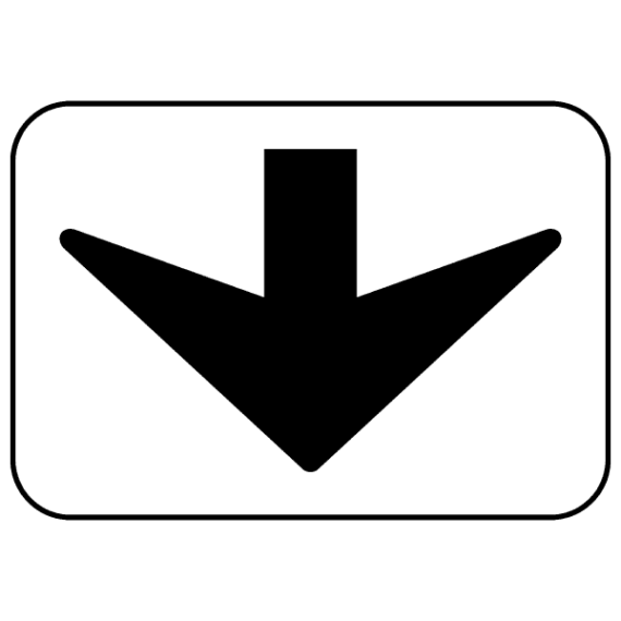 Panneau Indication de Voie - M3d