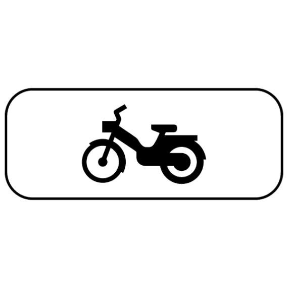 Panneau Indicatif Cyclomoteurs - M4d2