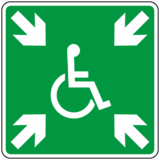 Panneau Espace d'Attente Sécurisé