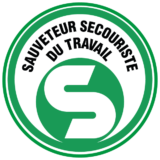 Badge Sauveteur Secouriste du Travail