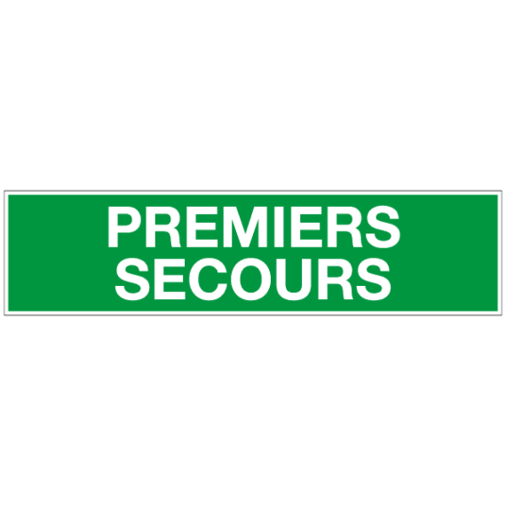 Panneau Premiers Secours