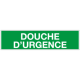 Panneau Douche d'Urgence