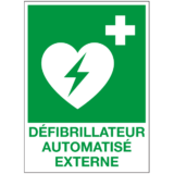 Panneau Défibrillateur Automatisé Externe ISO 7010