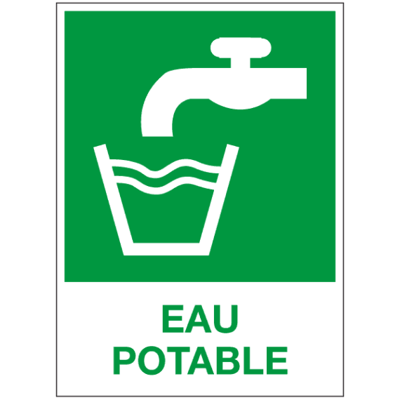 Panneau Eau Potable ISO 7010