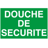 Panneau Douche de Sécurité