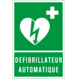 Panneau Défibrillateur Automatique