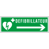 Panneau Défibrillateur à Droite