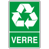 Panneau Recyclage Verre