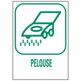 Panneau Déchetterie Pelouse