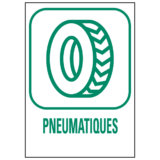 Panneau Déchetterie Pneumatiques