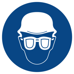 Signalétique Casque et Lunettes de Protection ISO 7010